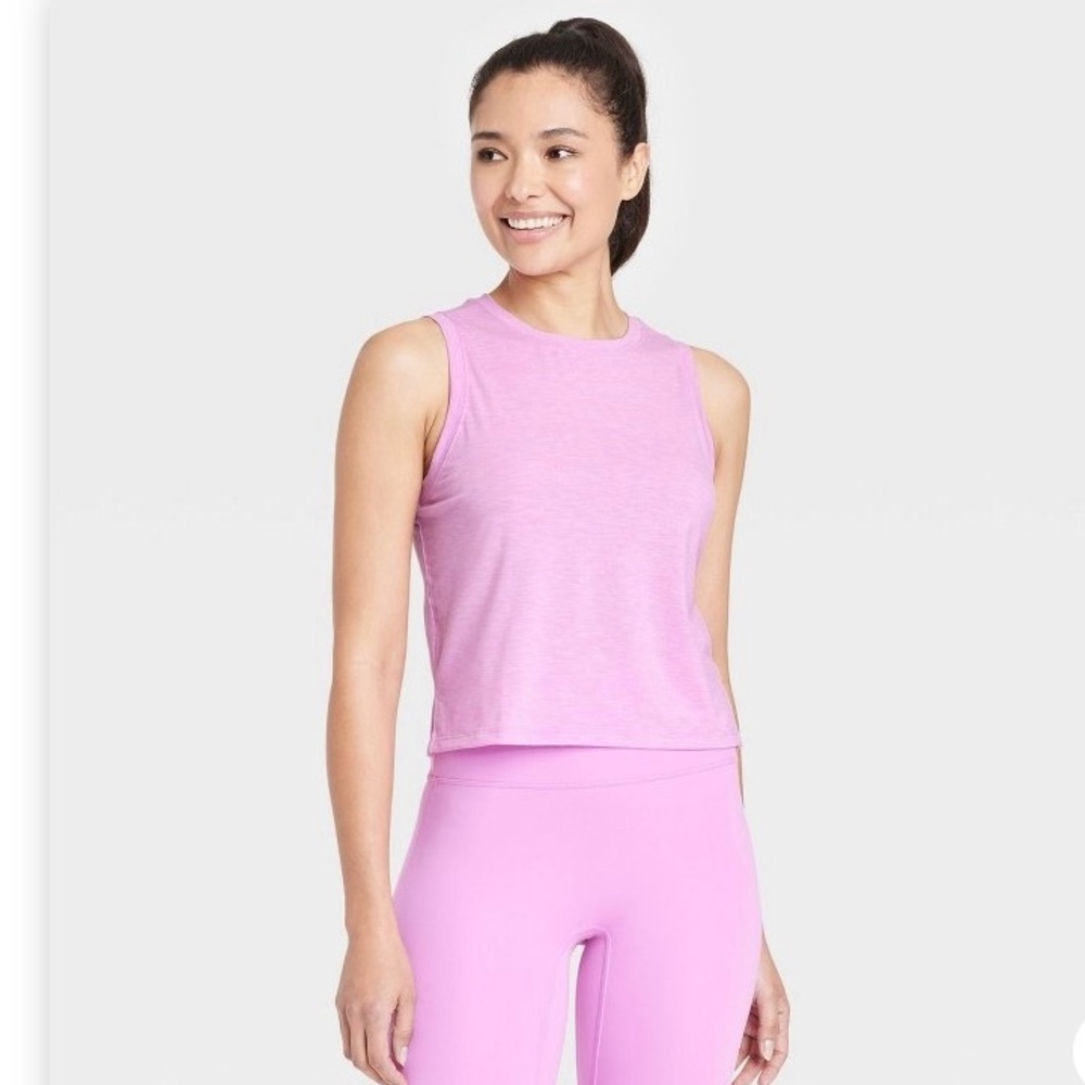 All in Motion Cropped Active Tank